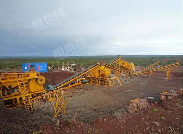 Stone and sand production line